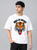 Wild at Heart Tiger Graphic T-Shirt – Quiet Storm Streetwear T shirt